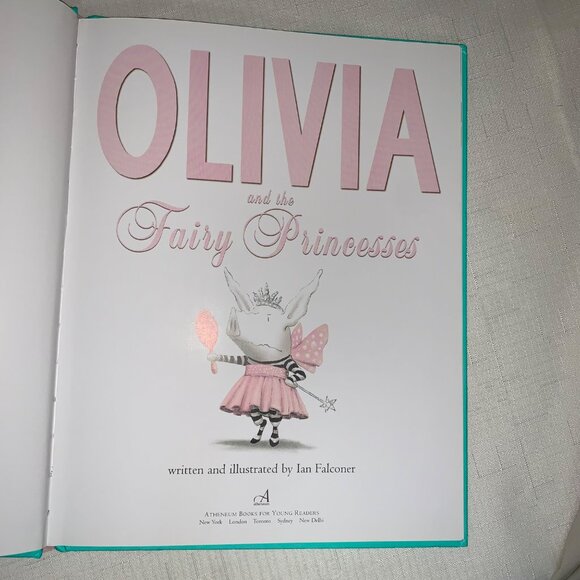 Olivia And The Fairy Princesses Hardcover Book By Ian Falconer - Picture 5 of 10